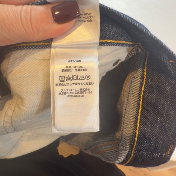 Polo Ralph Lauren Men’s Jeans 40x30 Dark Wash Classic Straight Denim - Picture 7 of 7